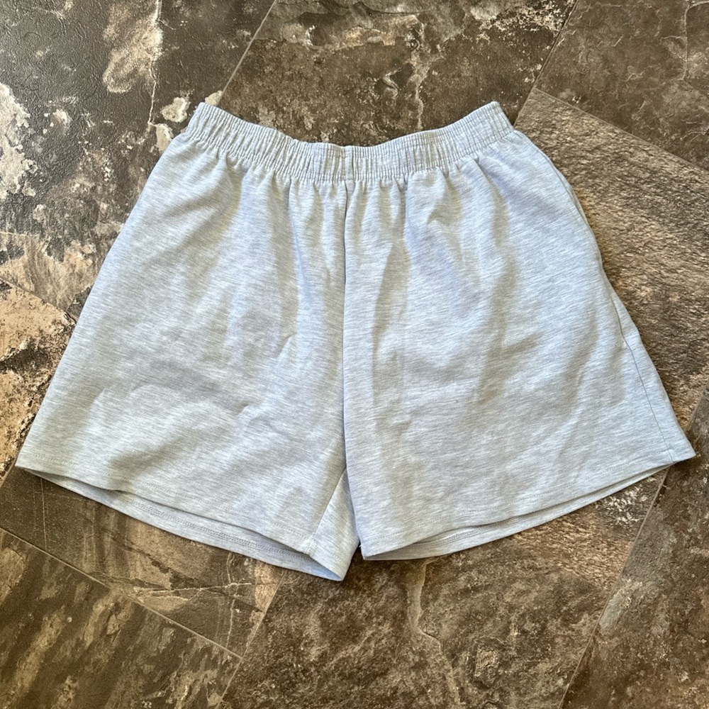 Zara Light Gray Women's Athletic Shorts